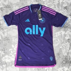 Adidas Charlotte FC Authentic Soccer Jersey Purple
